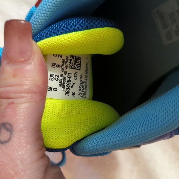 NWOT Puma Mirage Tech Raceway Jr Size 8 - Picture 9 of 10